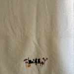 Serviette offerte par Cynthia