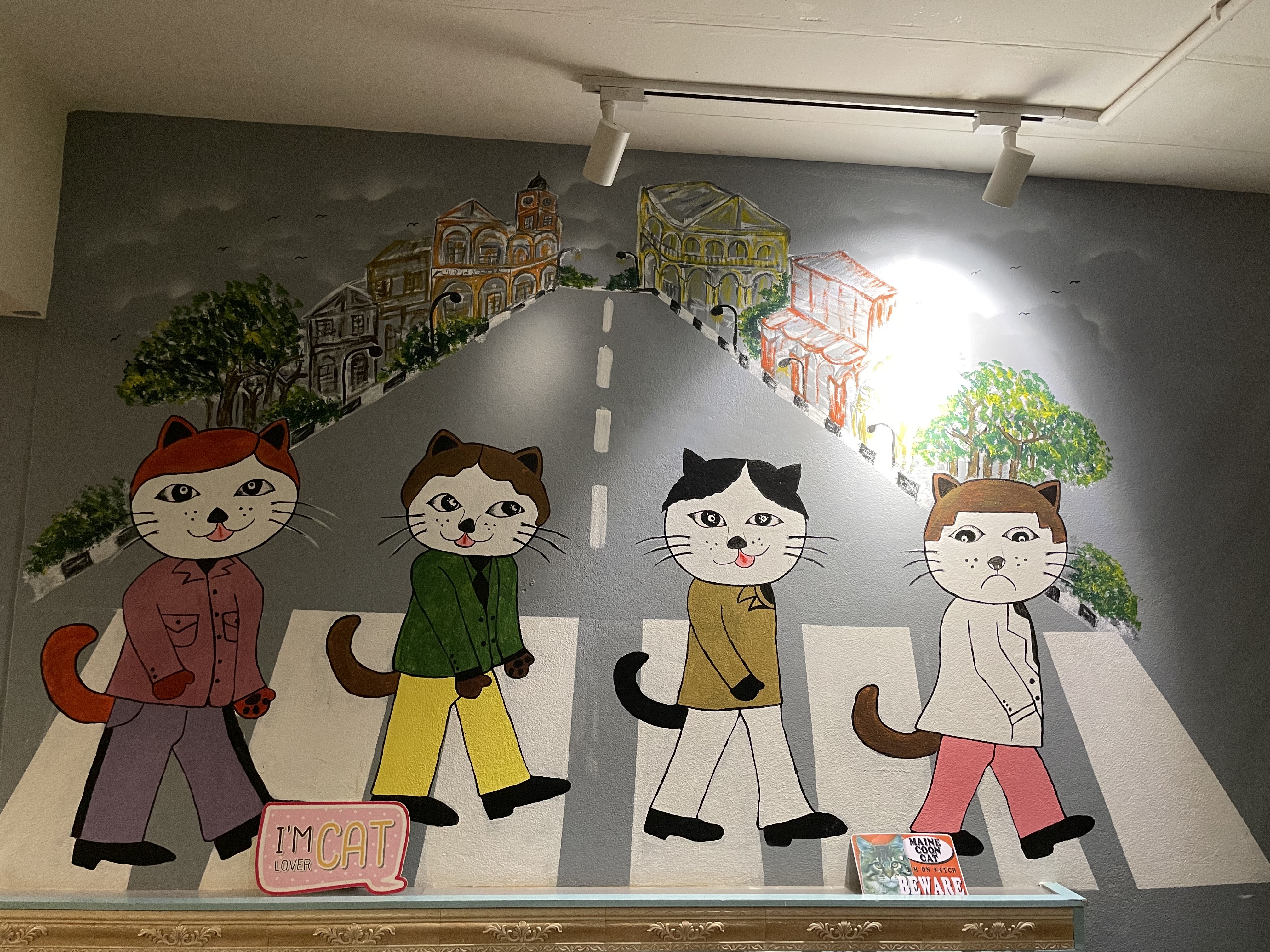 A Phuket town, au B Cat café