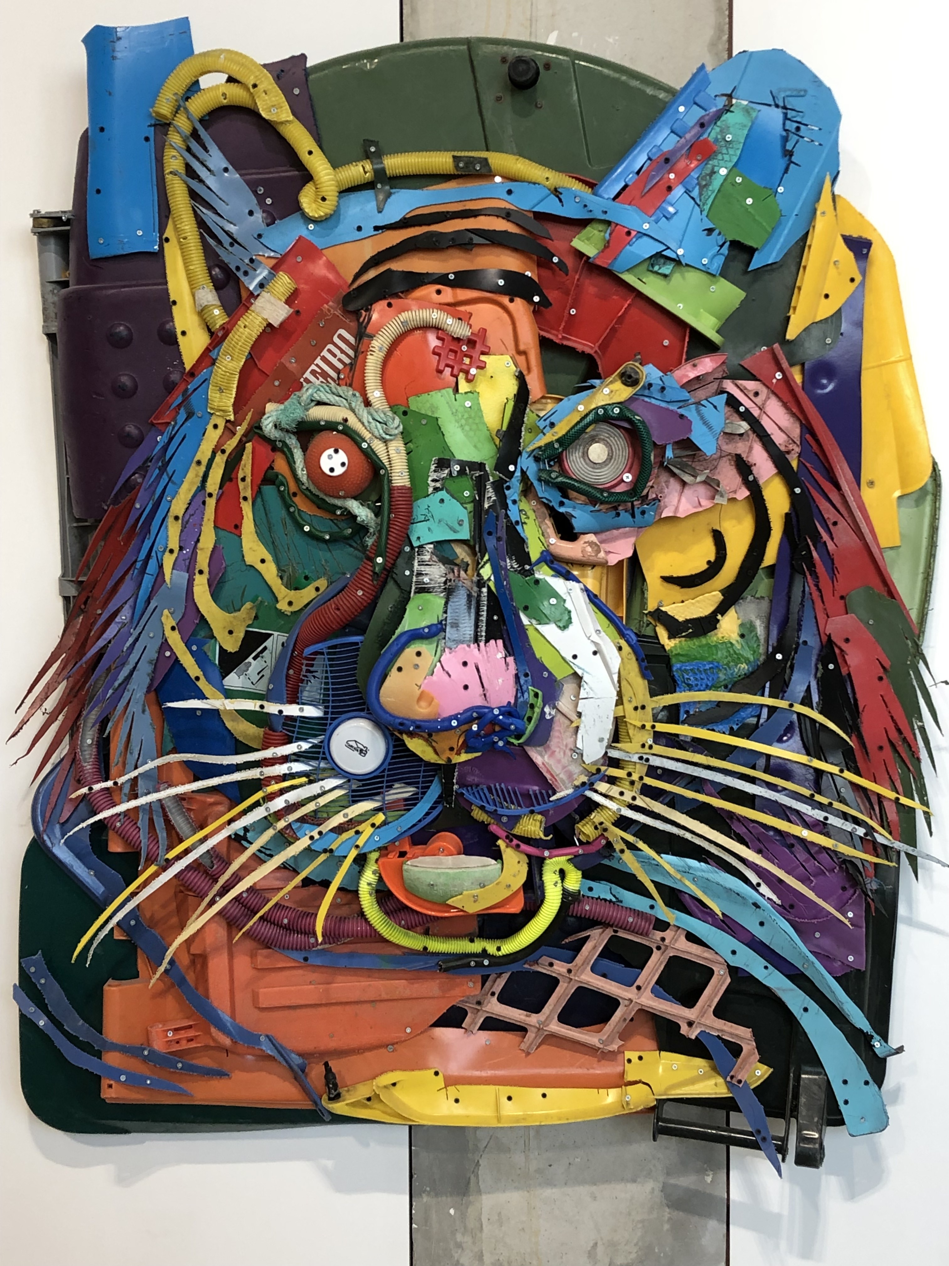 Tigre Bordalo II Galerie Mathgoth Paris XIII