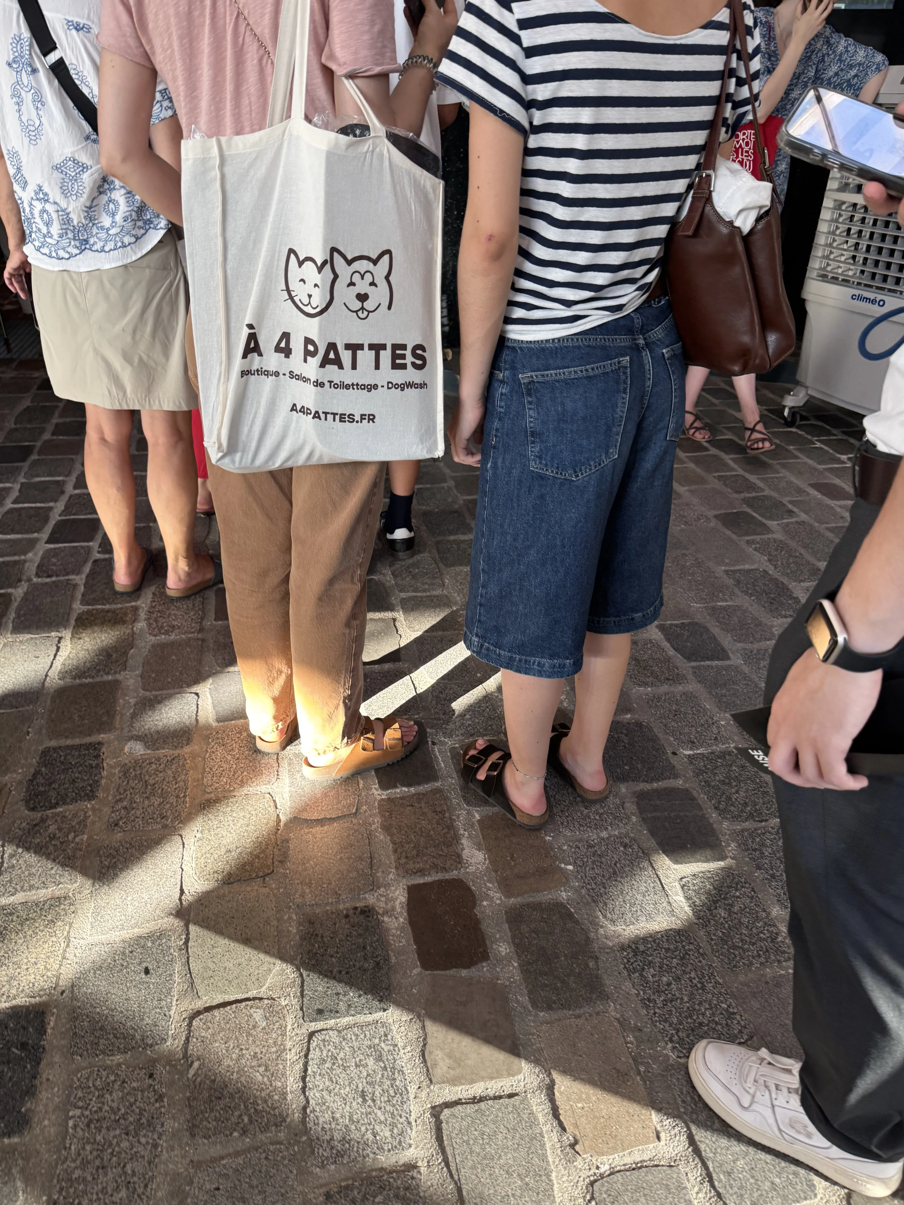 Vu devant le théâtre de la Villette, Paris XIX